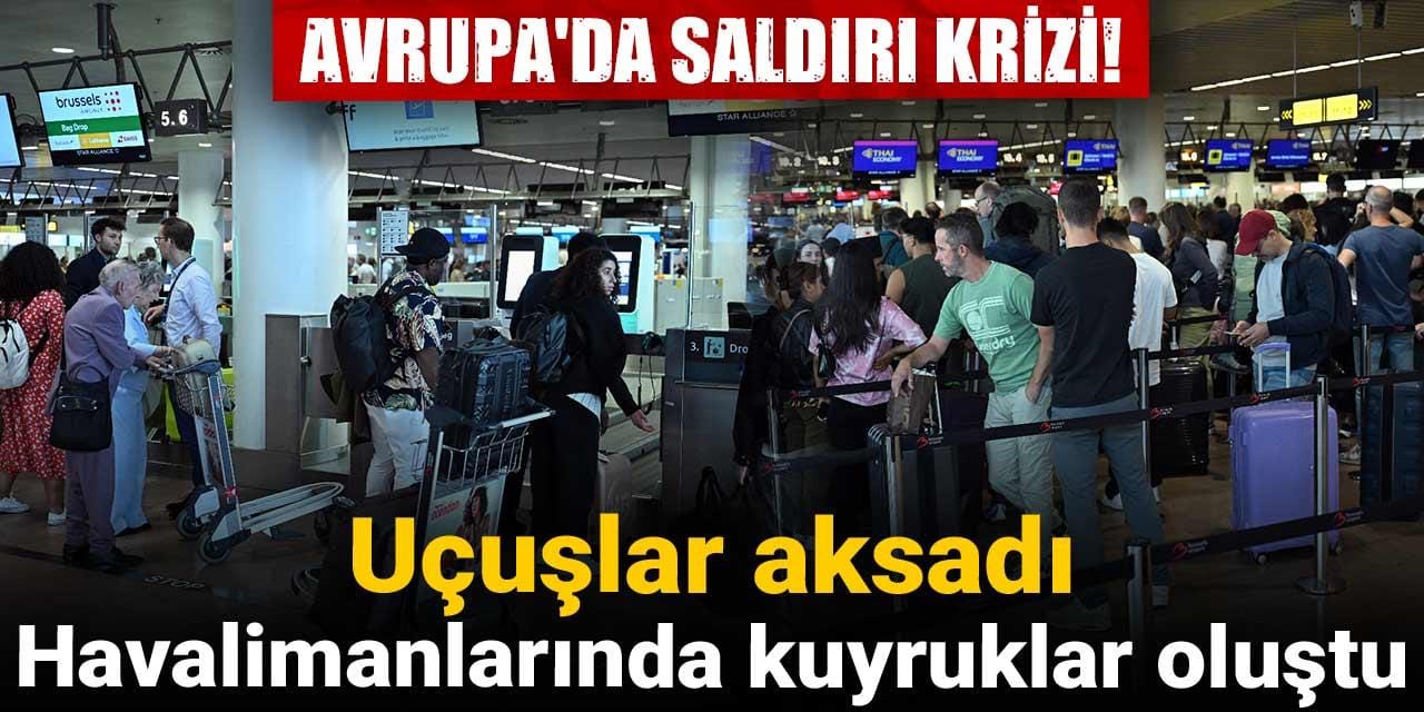 avrupada havalimanlarinda siber saldiri krizi ucuslar aksiyor uzun kuyruklar olustu Jq7giWf2