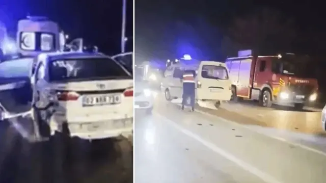 gaziantepte iki otomobil carpisti olu ve yaralilar var E6yuHRIN