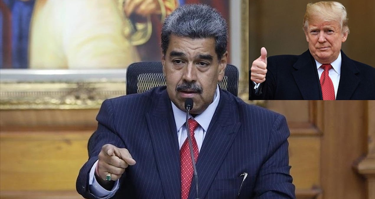 madurodan trumpa mektup venezuela mafya ve uyusturucu ceteleriyle baglantili degil rslCB28P