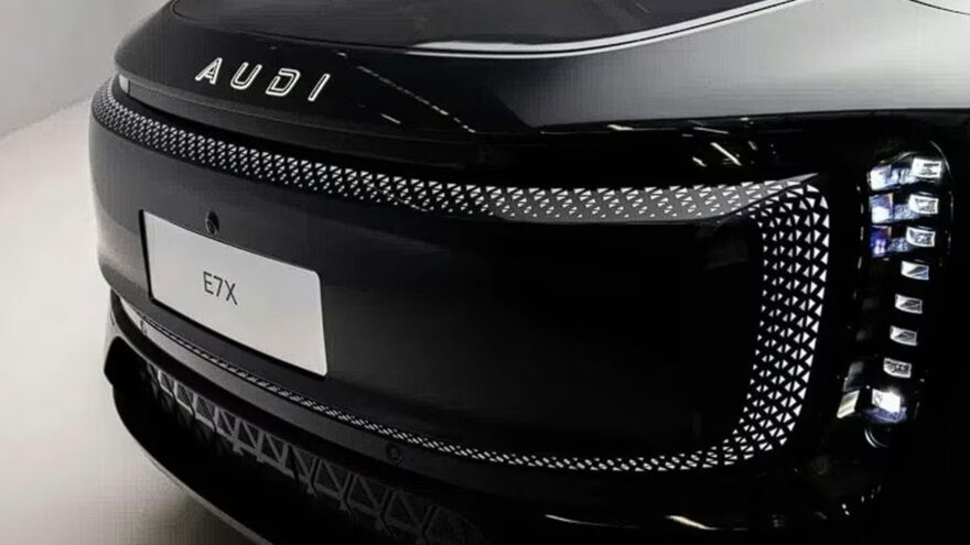 AUDI E7X Elektrikli SUV, Çin’de Tanıtıldı